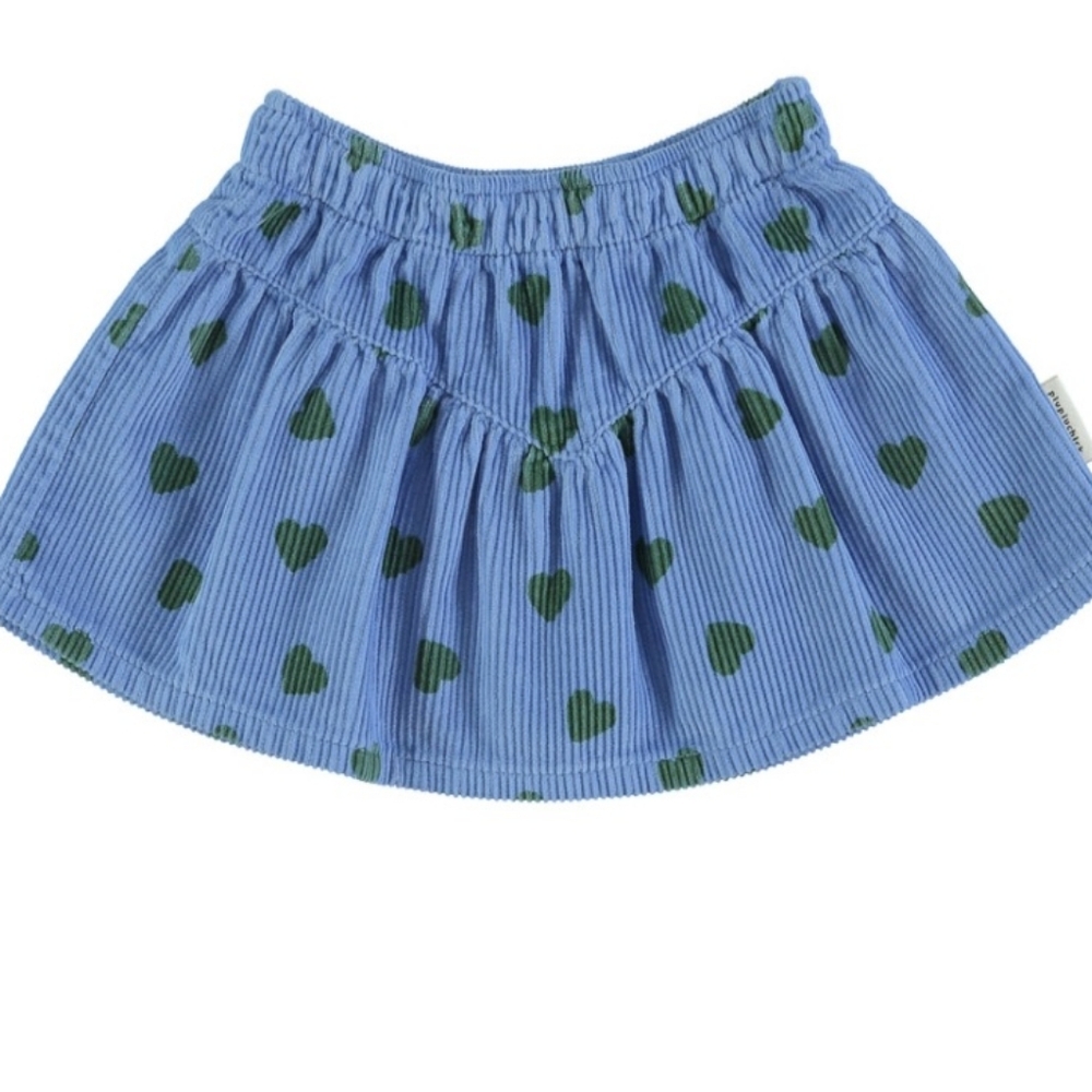 Piupiuchick blue Corduroy skirt